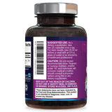 Health Nutrition Naturals frasco abierto mostrando cápsulas dentro, conveniencia del envase