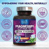 Health Nutrition Naturals cápsulas junto a una regla, compara el tamaño real