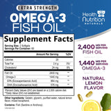 Health Nutrition Naturals detalle de softgel con textura y beneficio de fácil deglución