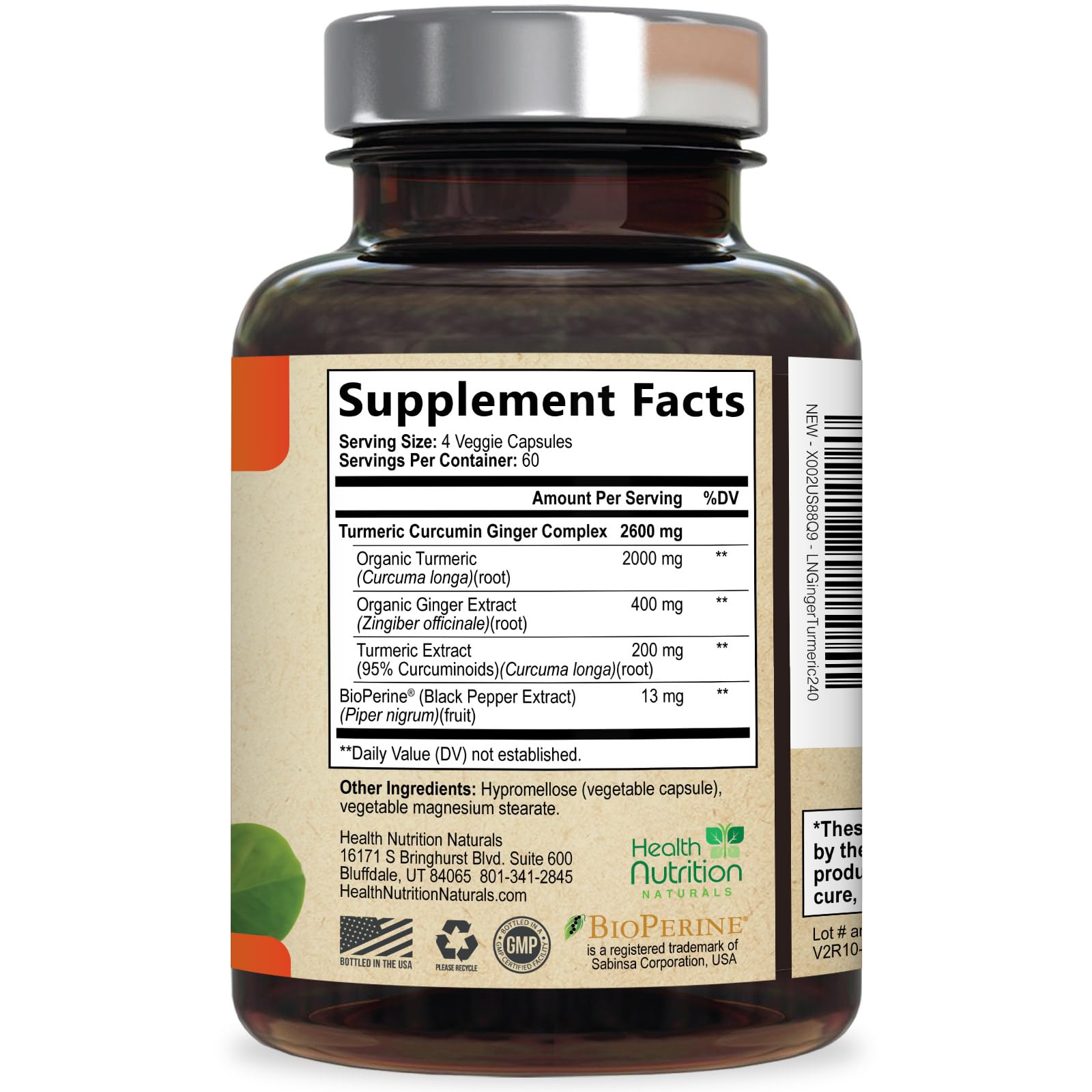 Health Nutrition Naturals frasco en mesa de desayuno promoviendo rutina diaria