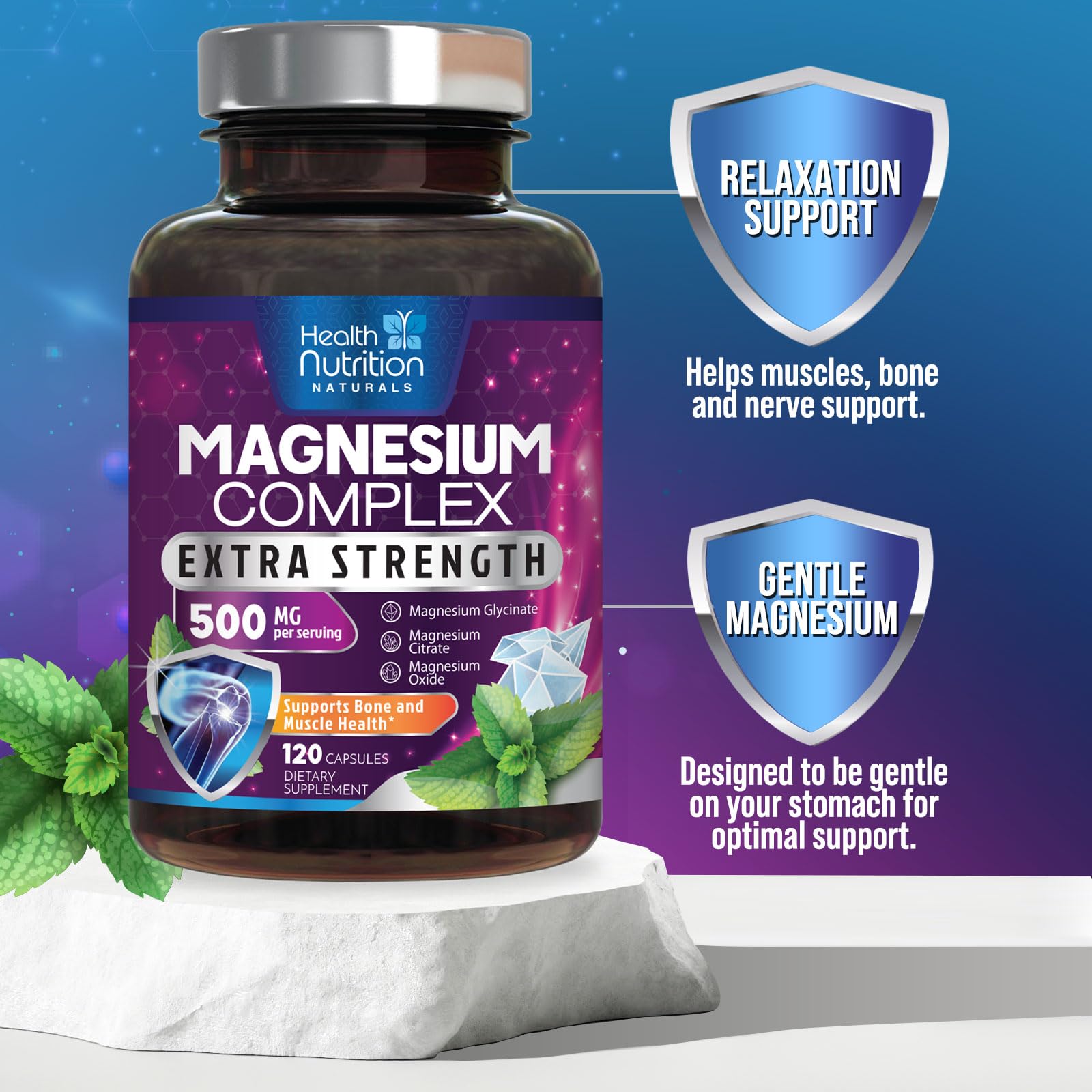 Health Nutrition Naturals persona usando cápsulas tras entrenamiento para recuperación