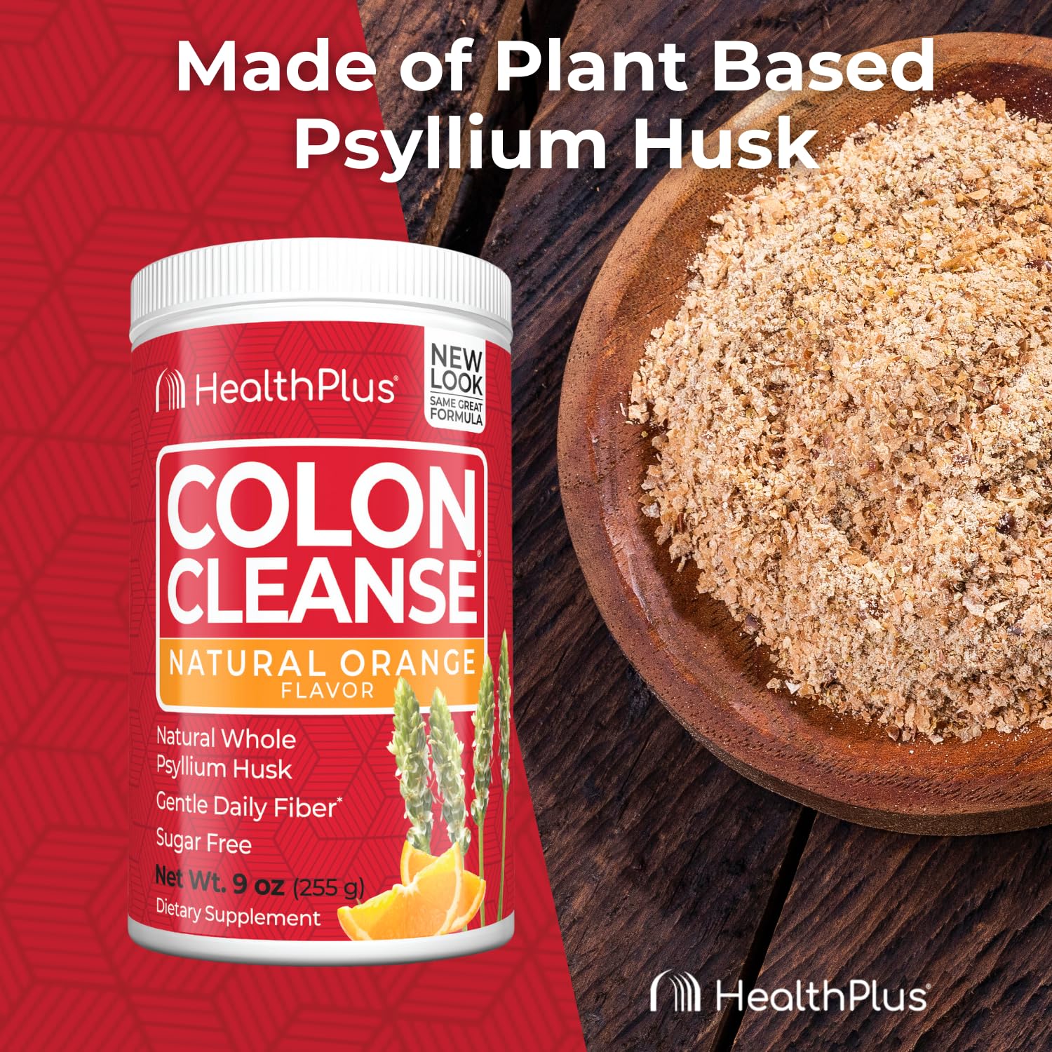 Health Plus porciones servidas para ver cantidad por envase y uso práctico