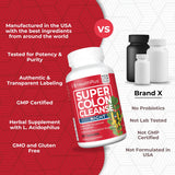 Health Plus etiqueta con lista de ingredientes clara y beneficio informativo