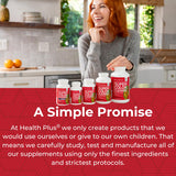 Health Plus escena lifestyle con producto en preparación diaria