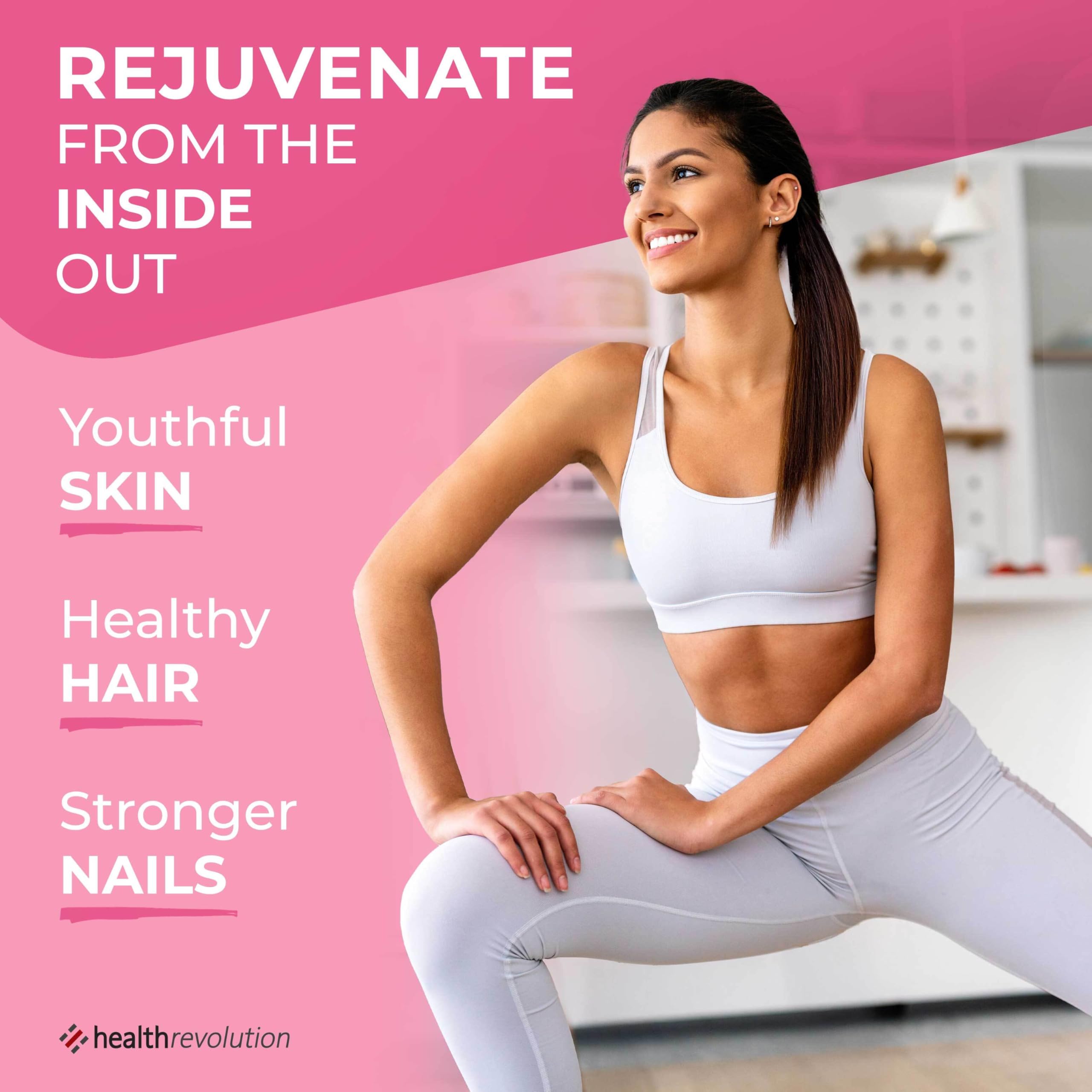 Health Revolution etiqueta con ingredientes y certificaciones claras