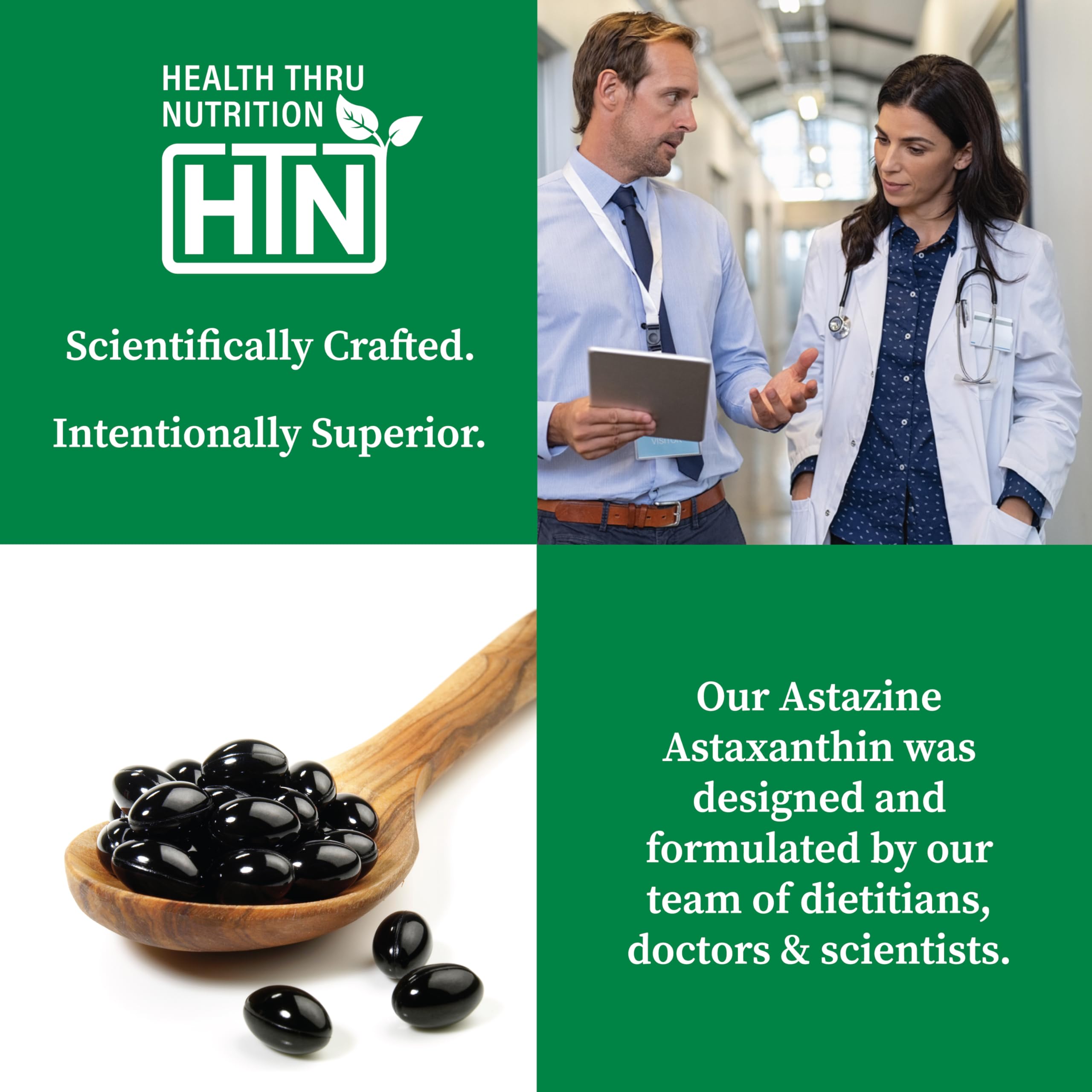 Health Thru Nutrition etiqueta nutricional y listado de ingredientes claro