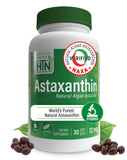 Health Thru Nutrition frasco frontal mostrando la etiqueta y beneficio antioxidante