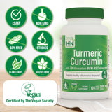 Health Thru Nutrition etiqueta con ingredientes y valores nutricionales visibles