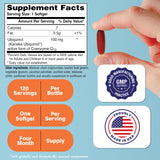 Health Thru Nutrition cápsula blanda textura aceitada que facilita absorción rápida