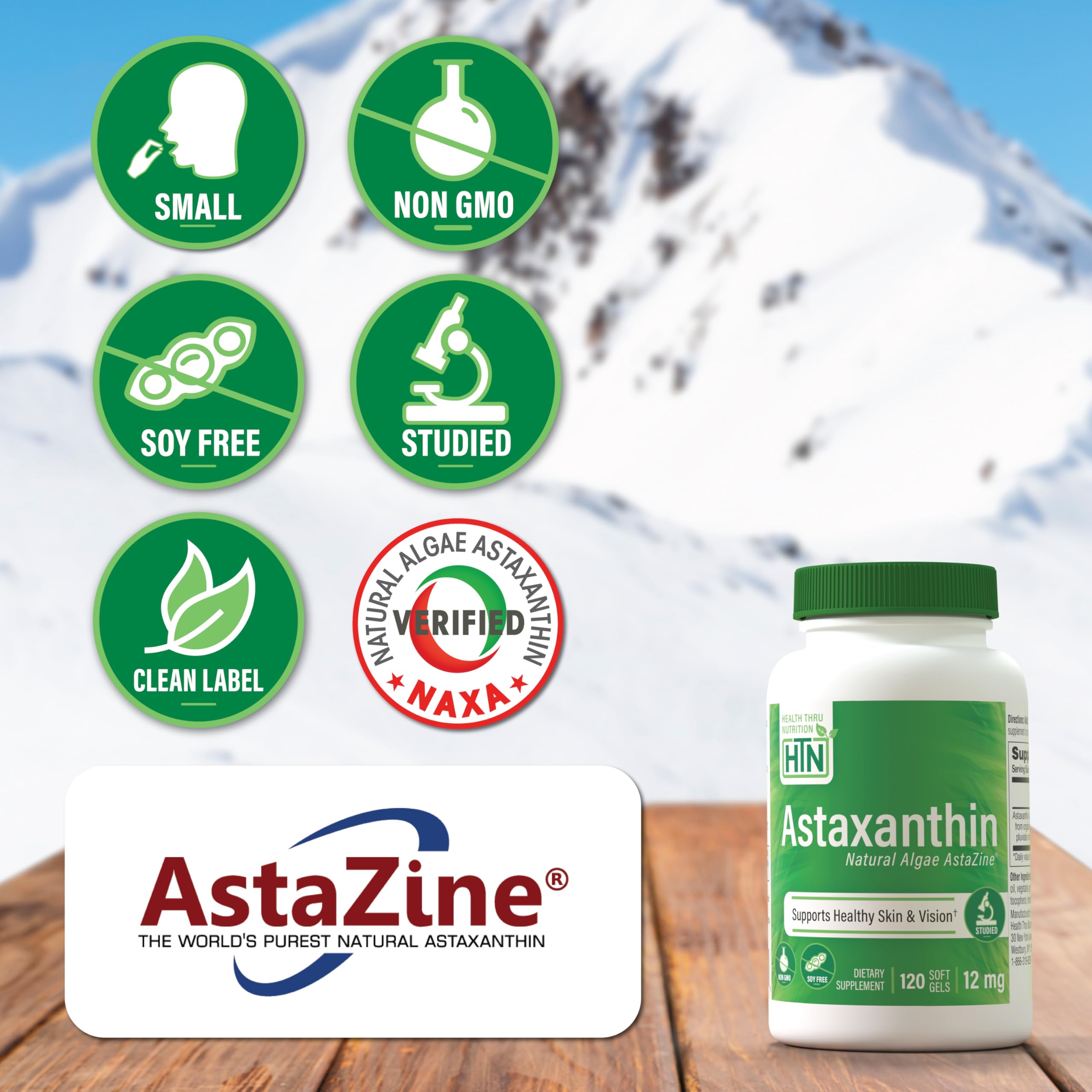 Health Thru Nutrition capsulas en mano muestra tamaño y dosis práctica