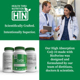 Health Thru Nutrition etiqueta claramente legible con información de ingredientes