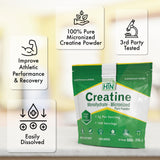 Health Thru Nutrition primer plano de textura micronizada para mejor disolución