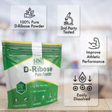 Health Thru Nutrition cucharilla con 5 g de D-Ribosa para dosificación precisa