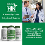 Health Thru Nutrition producto en escena de estilo de vida saludable