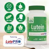 Health Thru Nutrition etiqueta con lista de ingredientes y dosificación visible