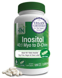 Health Thru Nutrition frasco frontal mostrando 120 cápsulas y etiqueta clara
