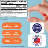 Health Thru Nutrition etiqueta en primer plano, muestra ingredientes y pureza