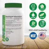 Health Thru Nutrition primer plano de softgel que resalta textura y pureza