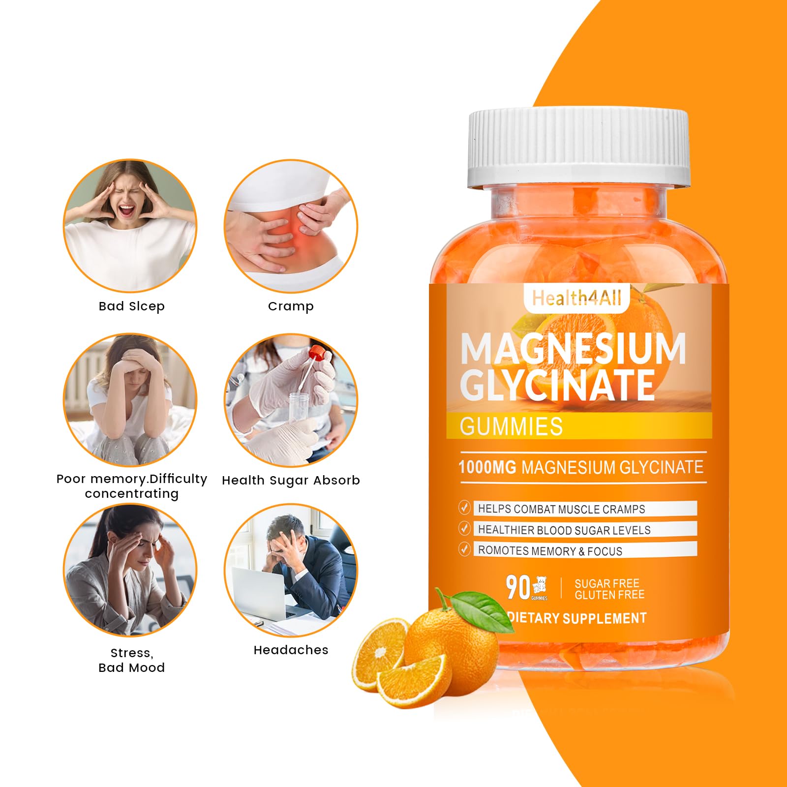 Health4All gominolas en mano para comparar tamaño y dosificación clara