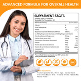 Health4All ingredientes alineados: magnesio, vitamina D, B6, coenzima Q10