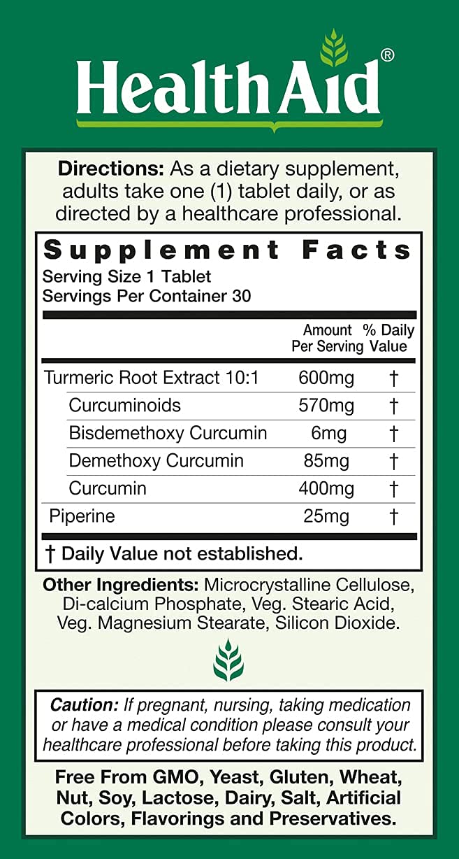 HealthAid Curcumin Complex persona tomando cápsula, conveniencia diaria
