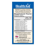 Primer plano de cápsula HealthAid ImmuProbio destacando textura y sello vegano para confianza