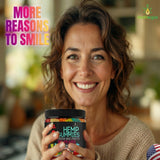 Healthergize envase presentado como regalo para padres o adultos