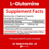 HealthFare etiqueta con ingredientes y sello Made in USA para confianza