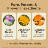 HealthForce SuperFoods etiqueta con lista de ingredientes orgánicos y claridad