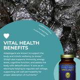 HealthForce SuperFoods botella abierta con cápsulas para visualización de dosis