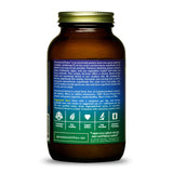 Healthforce Vitamineral Green etiqueta con lista de ingredientes y certificaciones