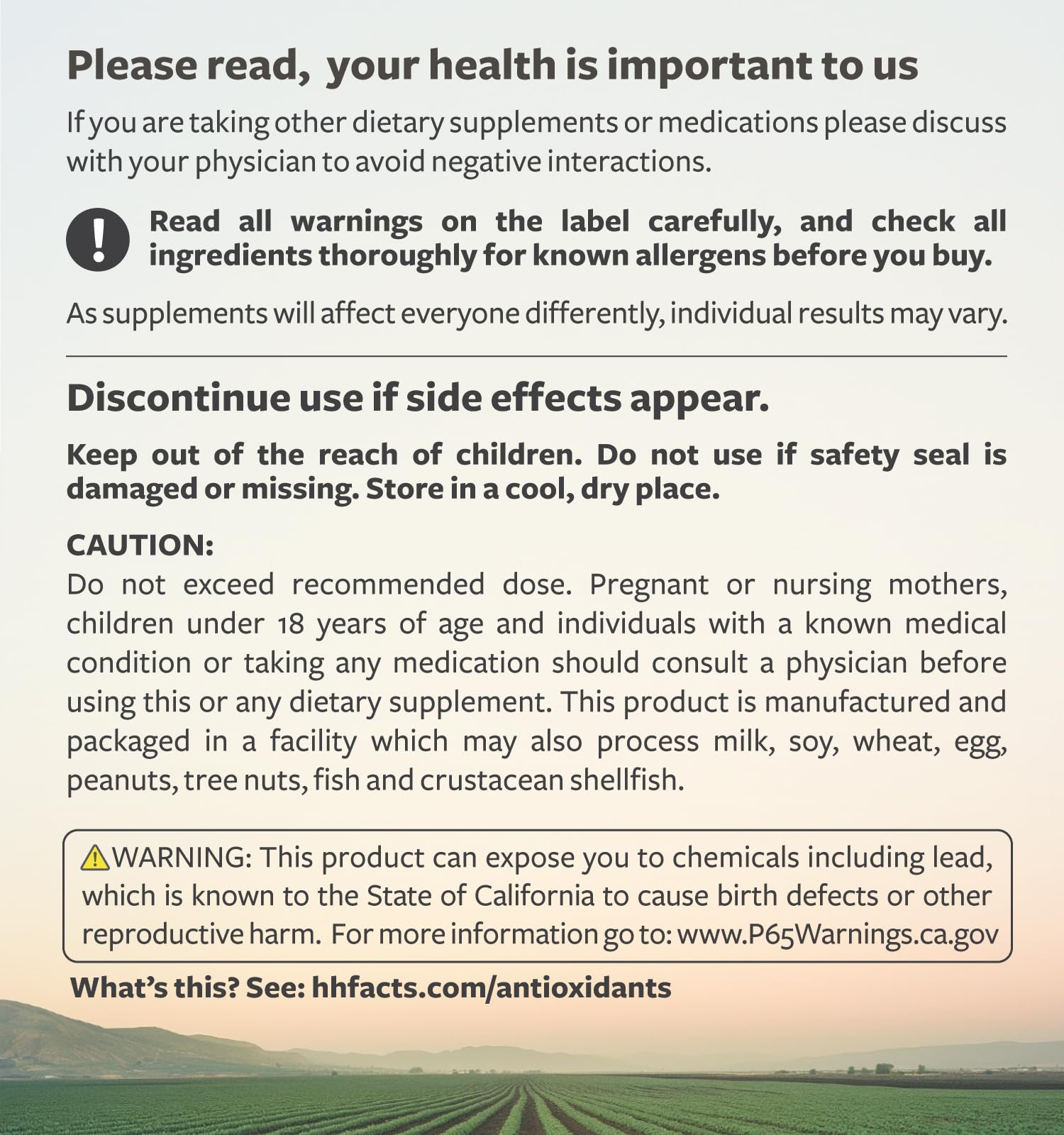 Healths Harmony caja y embalaje listos para envío protegiendo producto