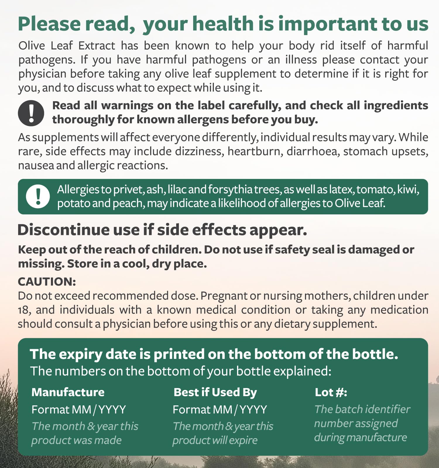 Healths Harmony cápsulas en bol para visualizar cantidad por envase