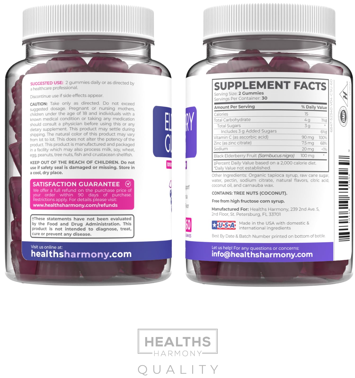 Healths Harmony primer plano de pectina y jarabe de tapioca como alternativas veganas