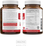 Healths Harmony empaque lateral que resalta certificación GMP y origen USA