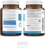 Healths Harmony frasco sobre encimera de cocina, integra el suplemento al estilo de vida