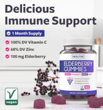 Healths Harmony textura de gominola muestra superficie masticable y atractivo visual