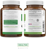 Healths Harmony ingredientes no-GMO en primer plano, beneficio natural