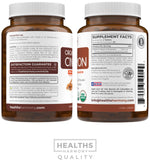 Healths Harmony sello USDA Organic en la etiqueta, confianza de calidad