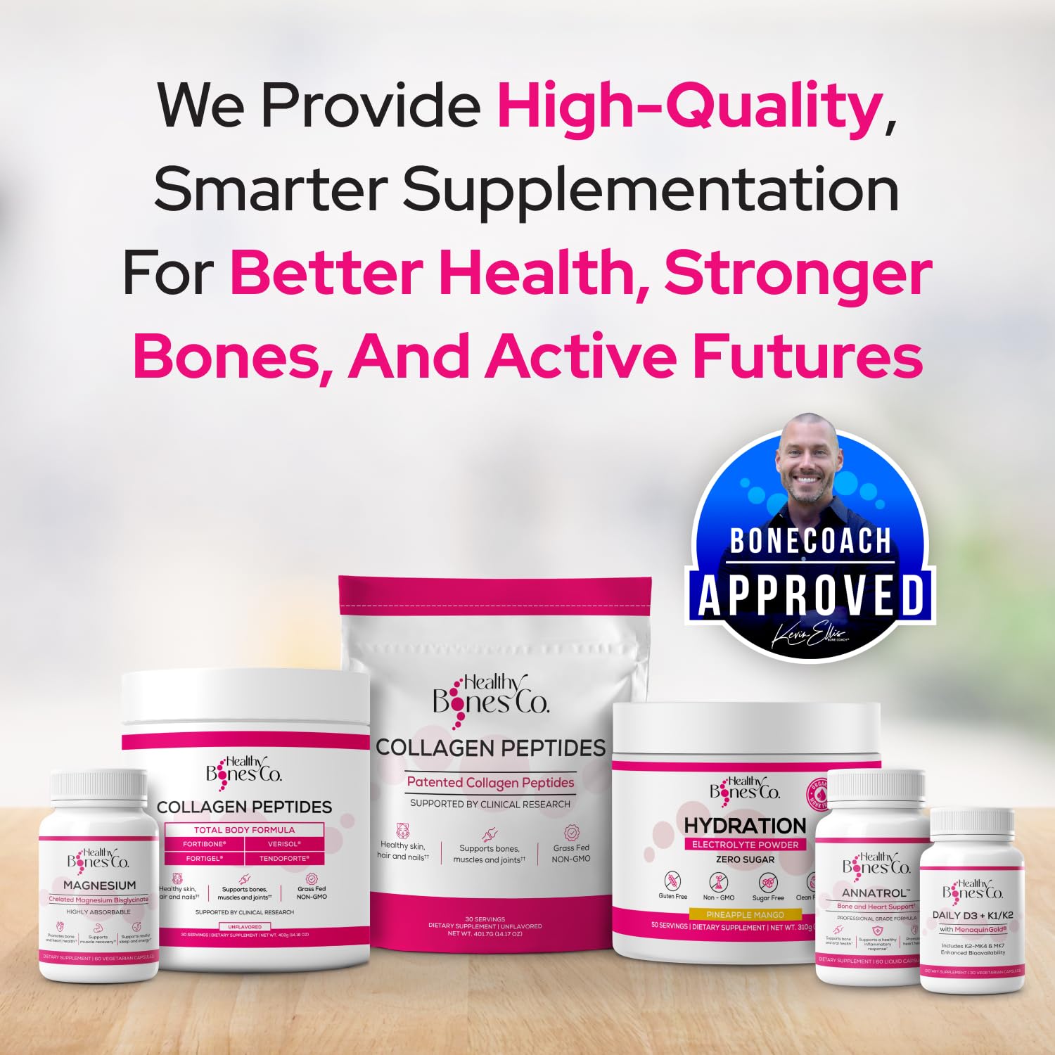 Healthy Bones Co en cocina mientras se prepara receta, versatilidad sin sabor