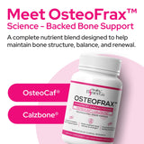 Healthy Bones Co. OsteoFrax detalle de textura para visualizar pureza y calidad