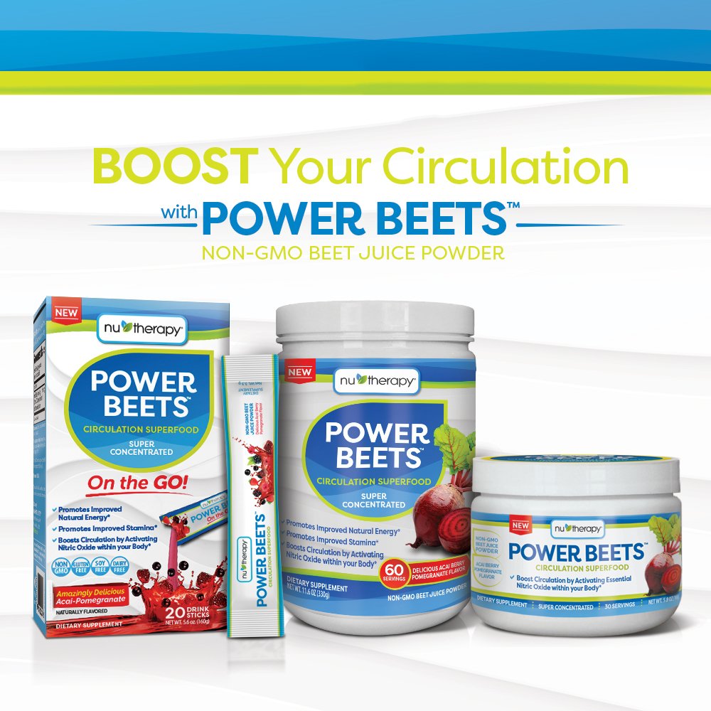 Healthy Delights Nu-Therapy Power Beets remolachas frescas ingrediente principal