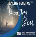 Healthy Genetics mezcla de gotas de zinc en un vaso, fácil de disolver