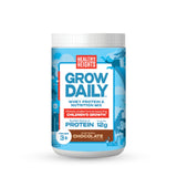 Healthy Heights envase frontal mostrando diseño y sabor chocolate