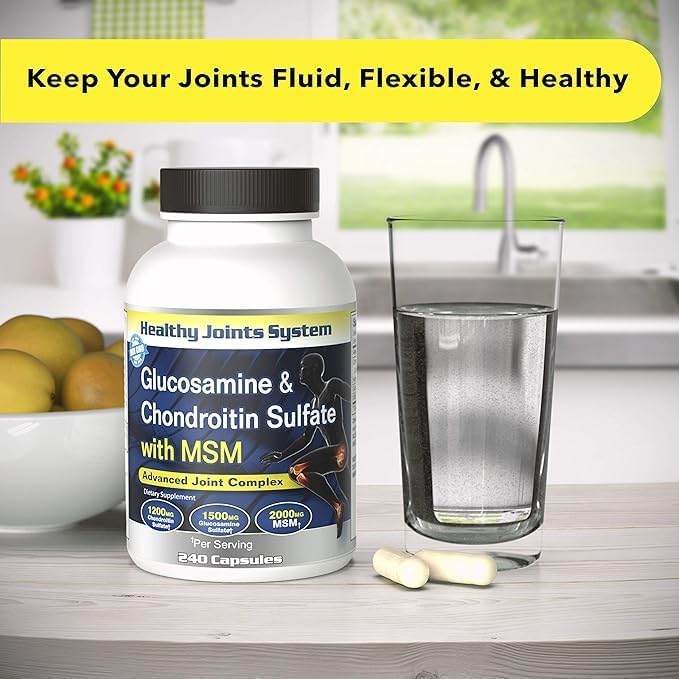 Healthy Joints System cápsulas cerca detalle tamaño y facilidad de ingestión