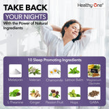 Healthy One cápsula en mano para comparar tamaño y dosificación visualmente práctica