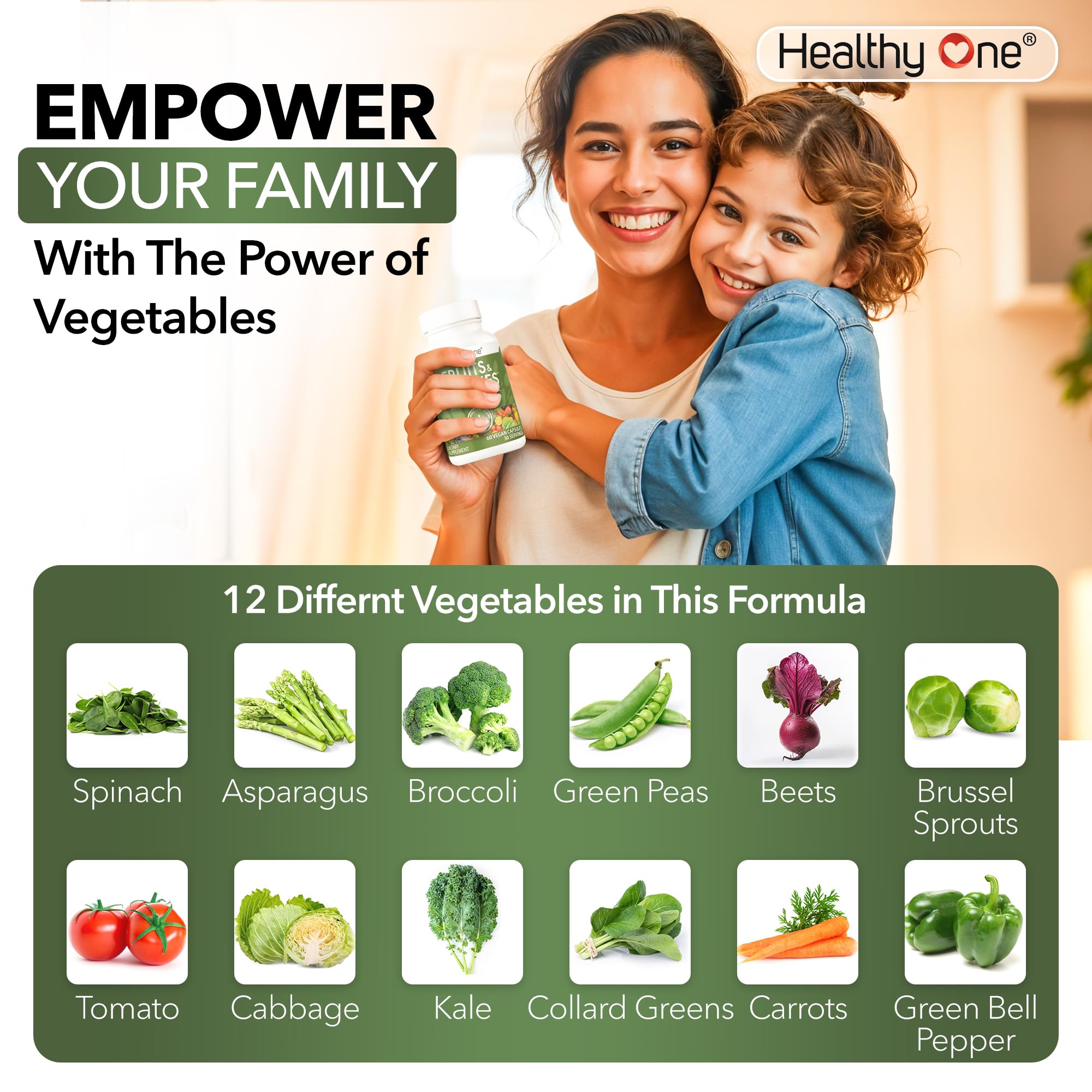 Healthy One etiqueta nutricional legible con ingredientes y trazabilidad
