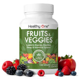Healthy One frasco frontal que muestra cápsulas y beneficios claros