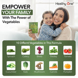 Healthy One gomita en mano para ver tamaño y porción práctica