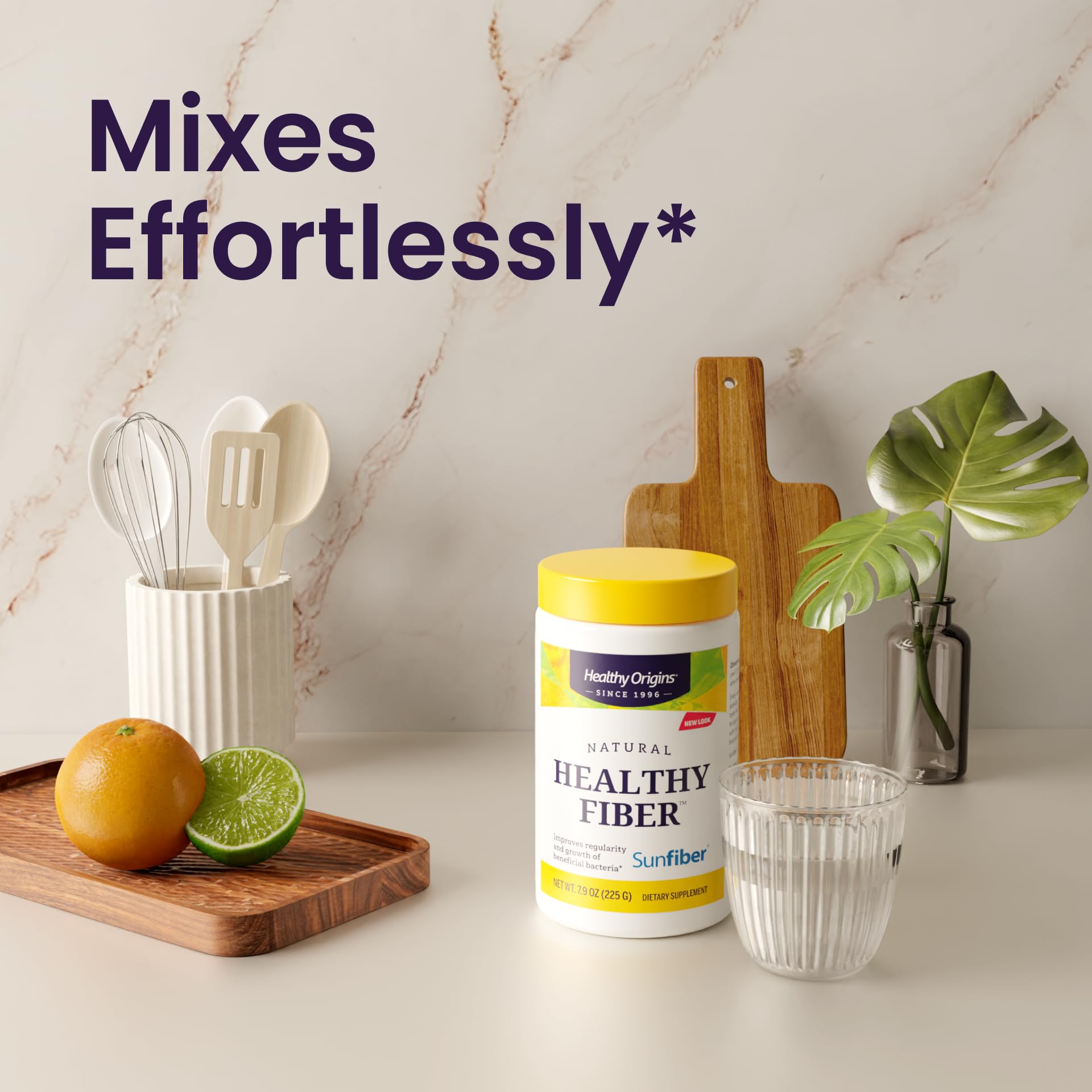 Healthy Origins batido con fibra añadida para apoyar salud digestiva